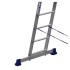 Двухсекционная алюминиевая лестница Алюмет 506 см. 2*11 ступеней Н2 5211