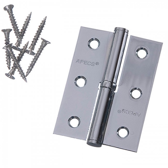 Петли правые. Петля APECS 80*60-CR-R. Петля APECS 80*60-b2-Steel-CR. Петля APECS 80*60-CR-L. 15475 Петля дверная врезная 100x70-b-Steel-GRF-R 23237, графит (APECS).