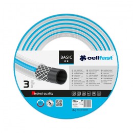 Трехслойный шланг для полива Cellfast Basic 25 мм (1") 20 м. 10-432