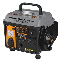 Бензиновый генератор Carver PPG-950 220 В./12В. 0.7 кВт.