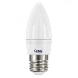 Светодиодная лампа General CF (C37) 7W E27 4500K Нейтральный свет