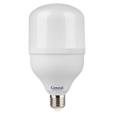 Высокомощная светодиодная лампа General HPL 65W E27/40 6500K Холодный свет