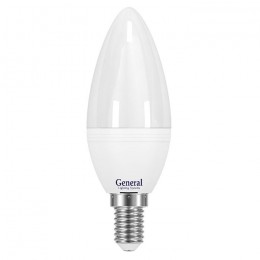 Светодиодная лампа General CF (C37) 7W E14 2700K Теплый свет