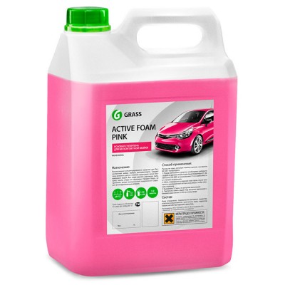 Средство для бесконтактной мойки Grass Active Foam Pink 6 л. 113121