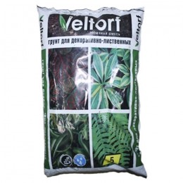 Грунт для декоративно-лиственных растений Veltorf 5 л.
