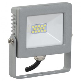 Прожектор светодиодный СДО 07-10 SMD 10 Вт. 6500К IP65 IEK серый