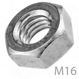 Гайка шестигранная DIN 934 резьба M16