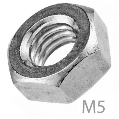 Гайка шестигранная DIN 934 резьба M5