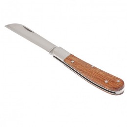 Нож садовый складной с прямым лезвием 173 мм. Palisad 79003