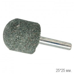 Шарошка абразивная закругленная Практика карбид кремния 25*25 мм. 641-312