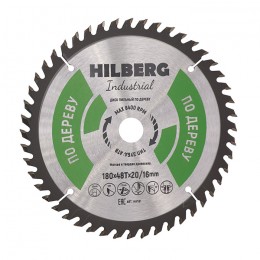 Диск пильный по дереву Трио Диамант 180*20/16*48 зуб. Hilberg Industrial HW181