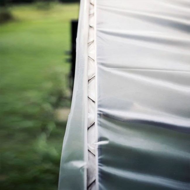 Профиль оцинкованный Зиг Заг длиной 2 м, для крепления пленки и сетки на теплице или парнике